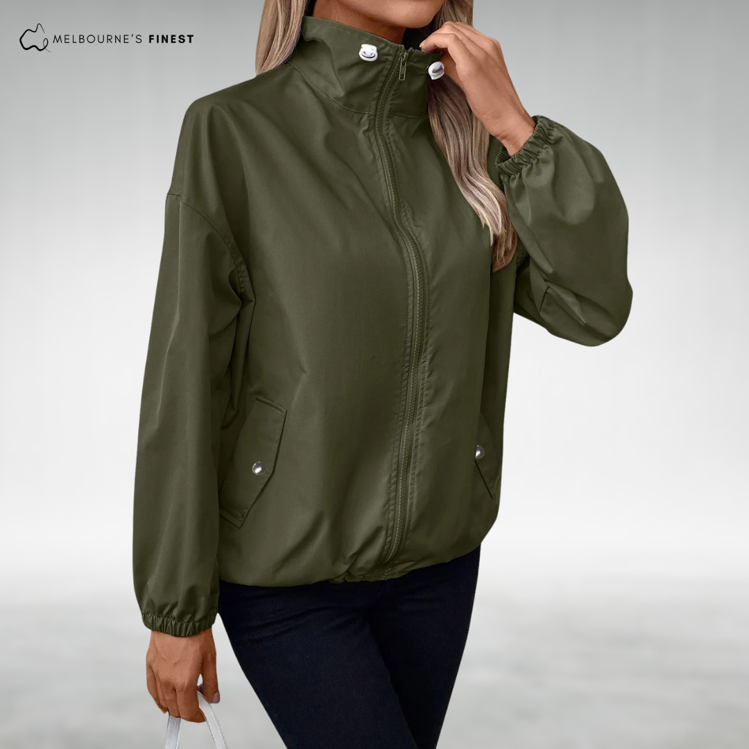 Elysia™ Waterproof Windbreaker Jacket