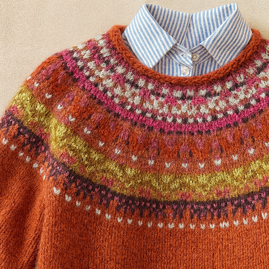 SIMONA™ | CHIC VINTAGE SWEATER