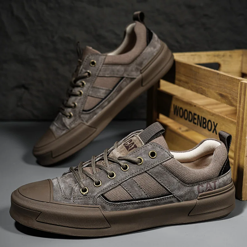 CAT® UrbanDrift Leather Sneakers