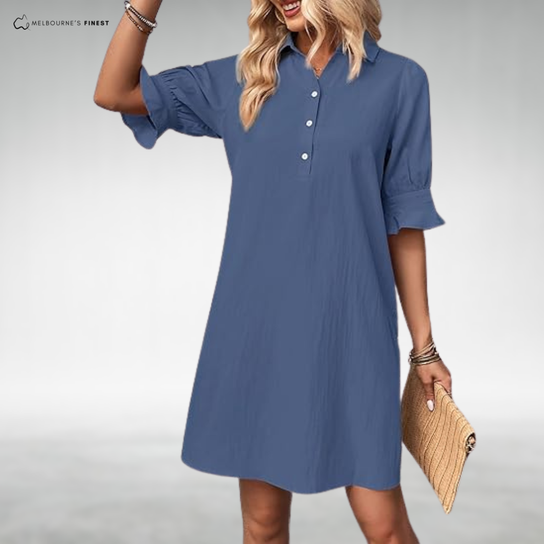 Judith™ Elegant Shirt Dress