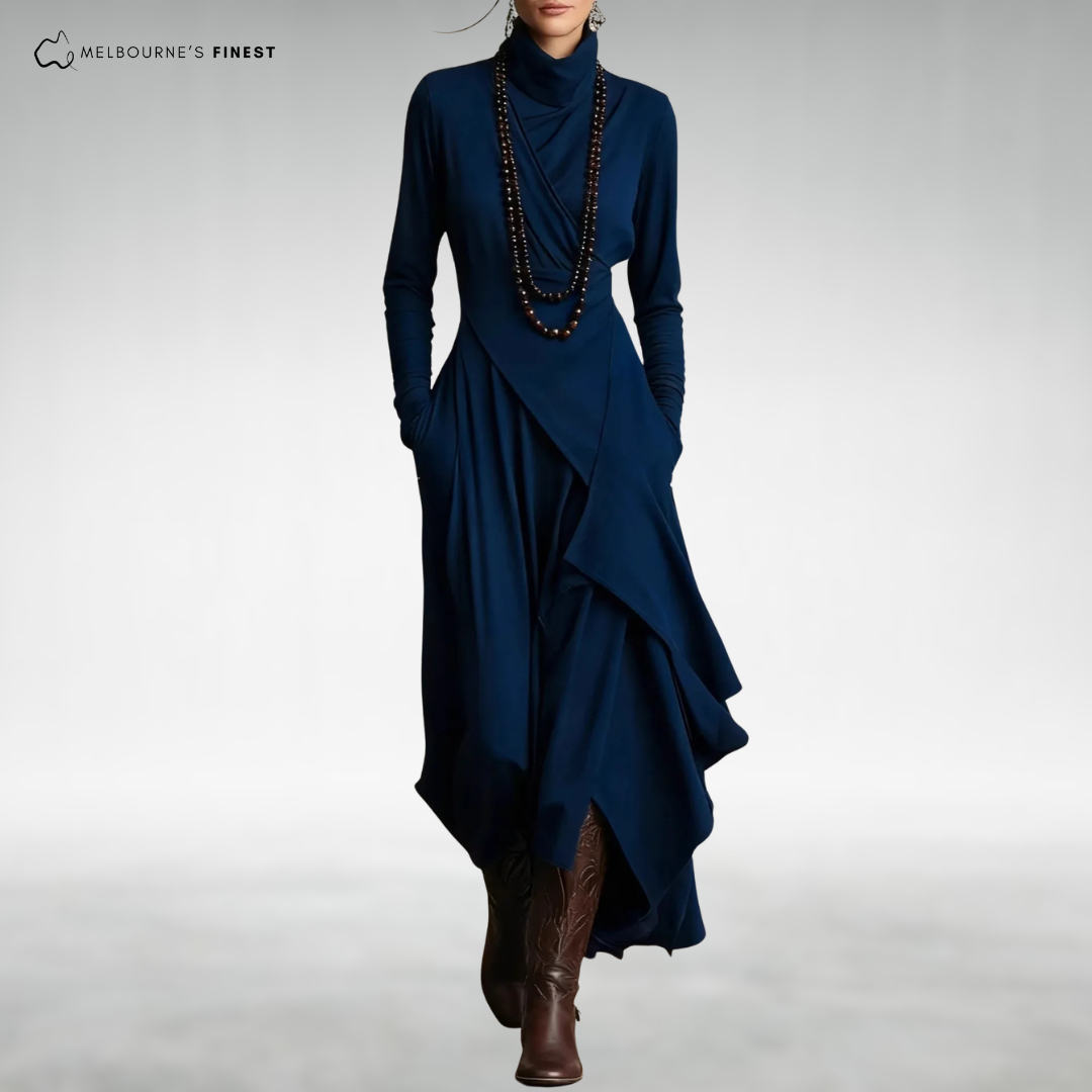 Coleen™ Turtleneck Comfort Dress