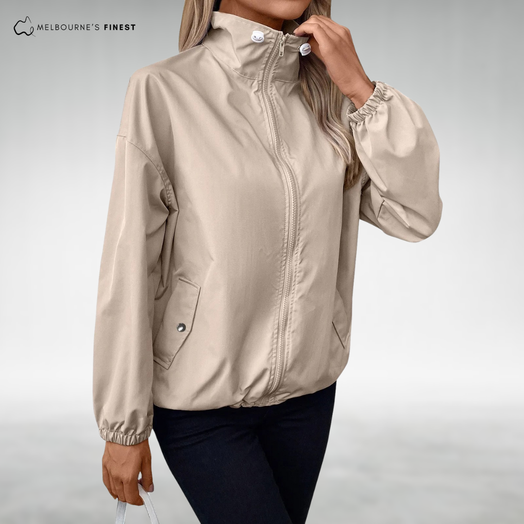 Elysia™ Waterproof Windbreaker Jacket