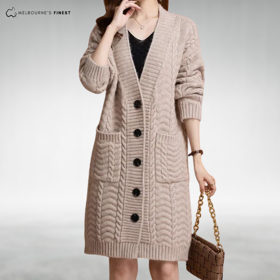 Clara™ Long Knit Cardigan