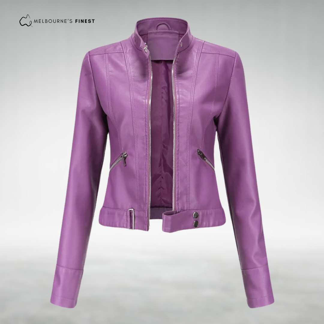 Lacey™ Elegant Leather Jacket