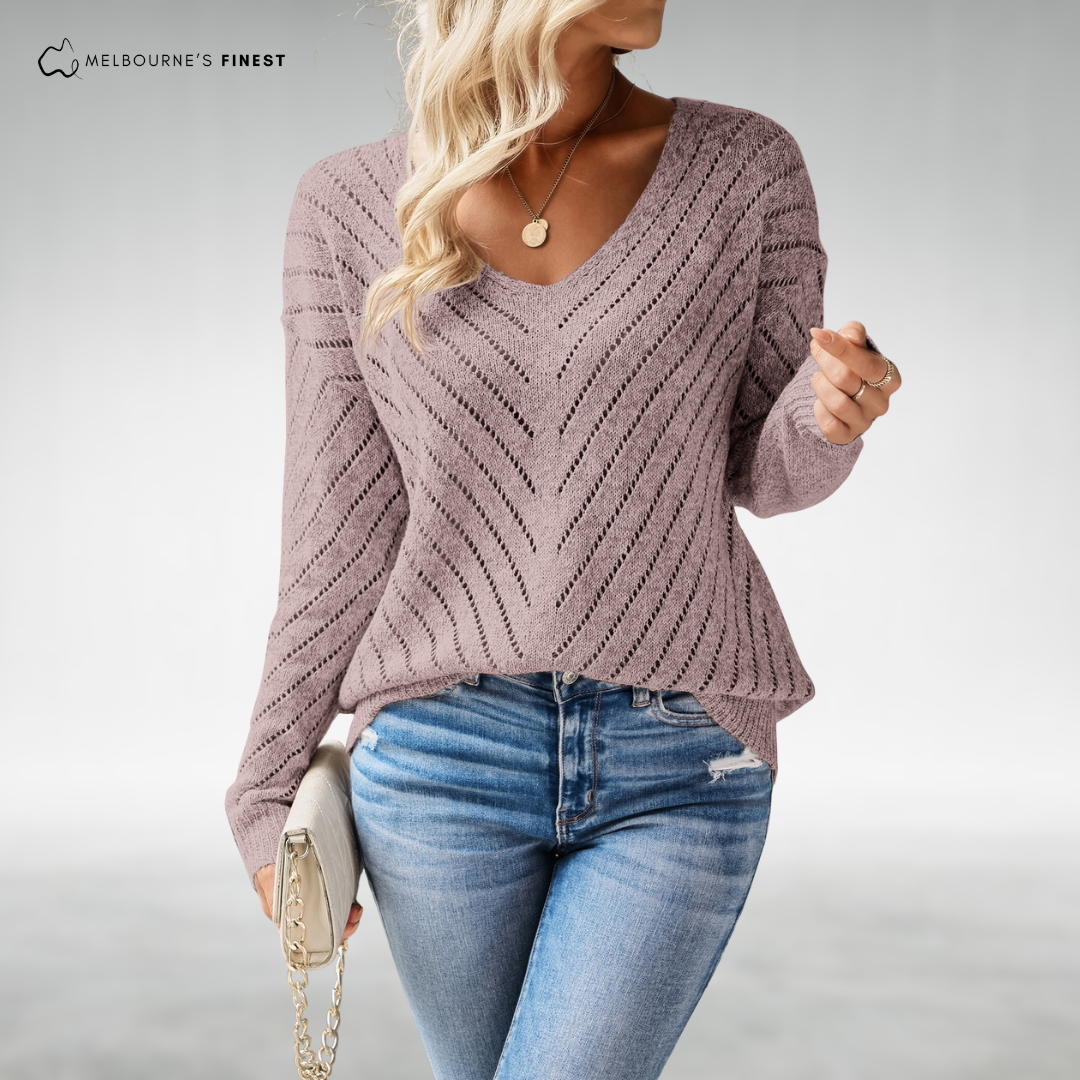 Naomi™ Elegant Knit Jumper