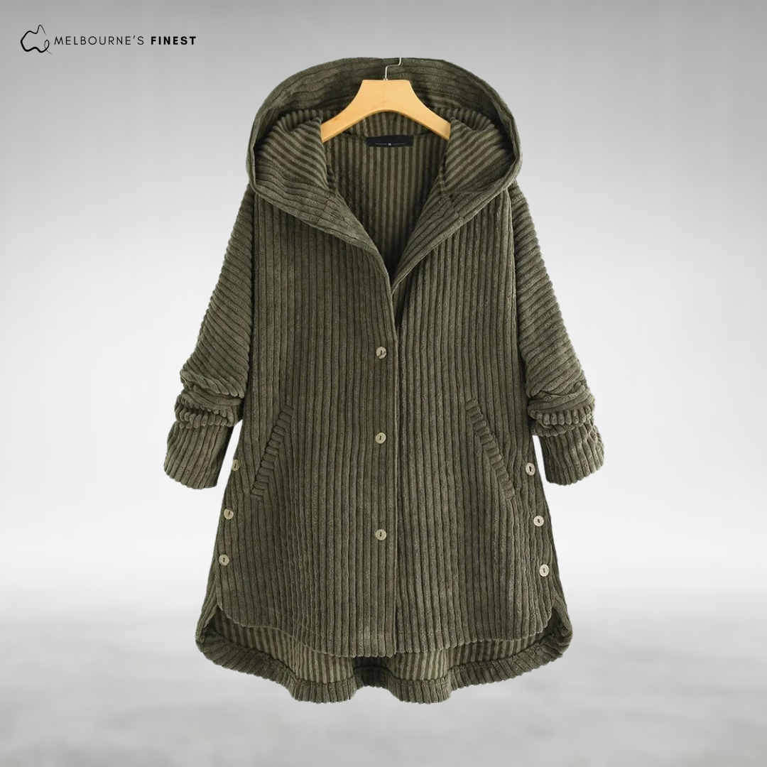 Philippa™ Corduroy Hooded Jacket