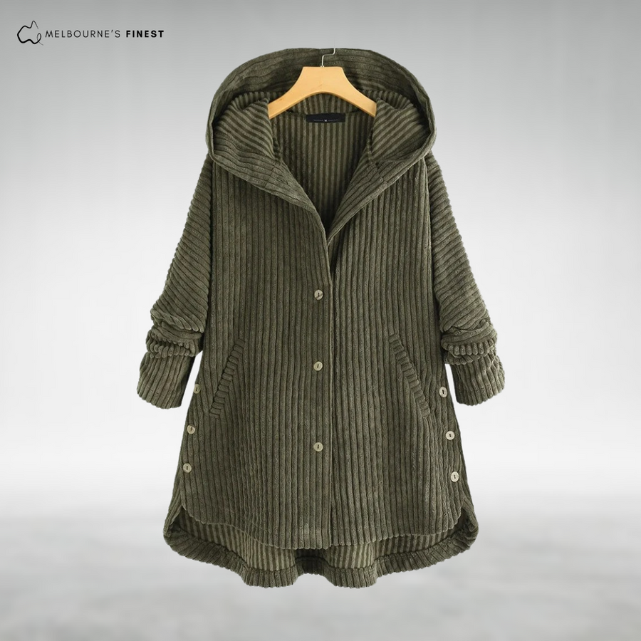 Philippa™ Corduroy Hooded Jacket