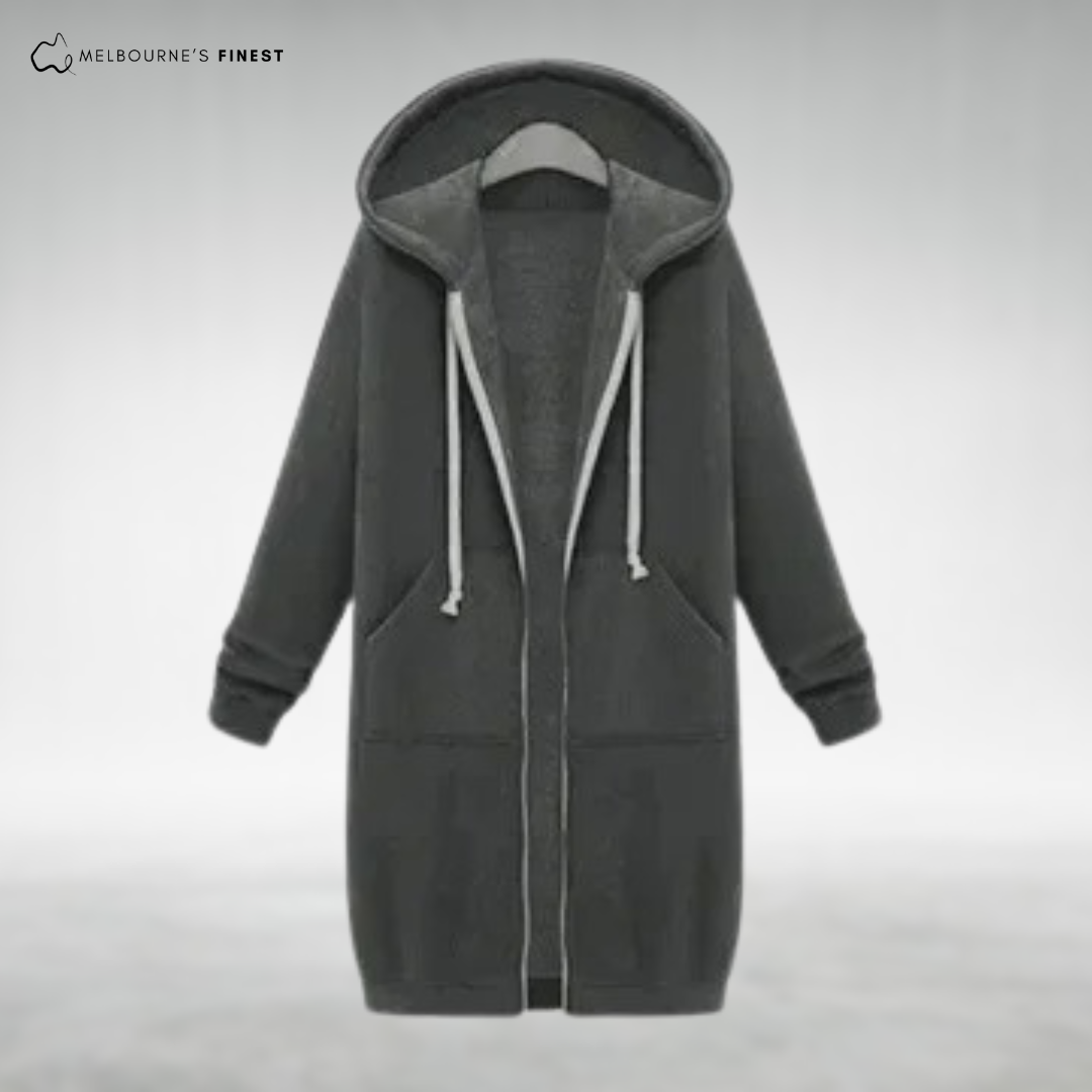 Kiera™ Longline Zip Hoodie