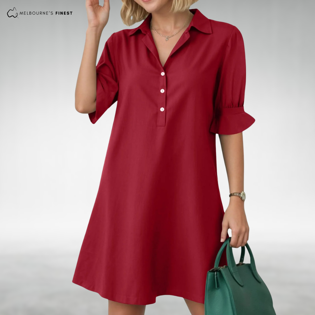 Judith™ Elegant Shirt Dress