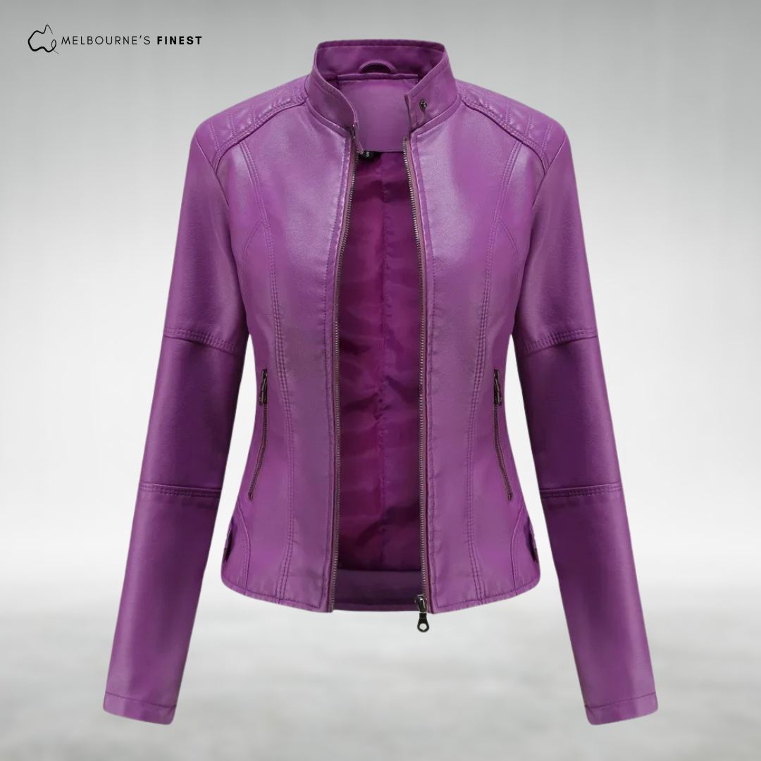 Ofelia™ Stylish Leather Jacket