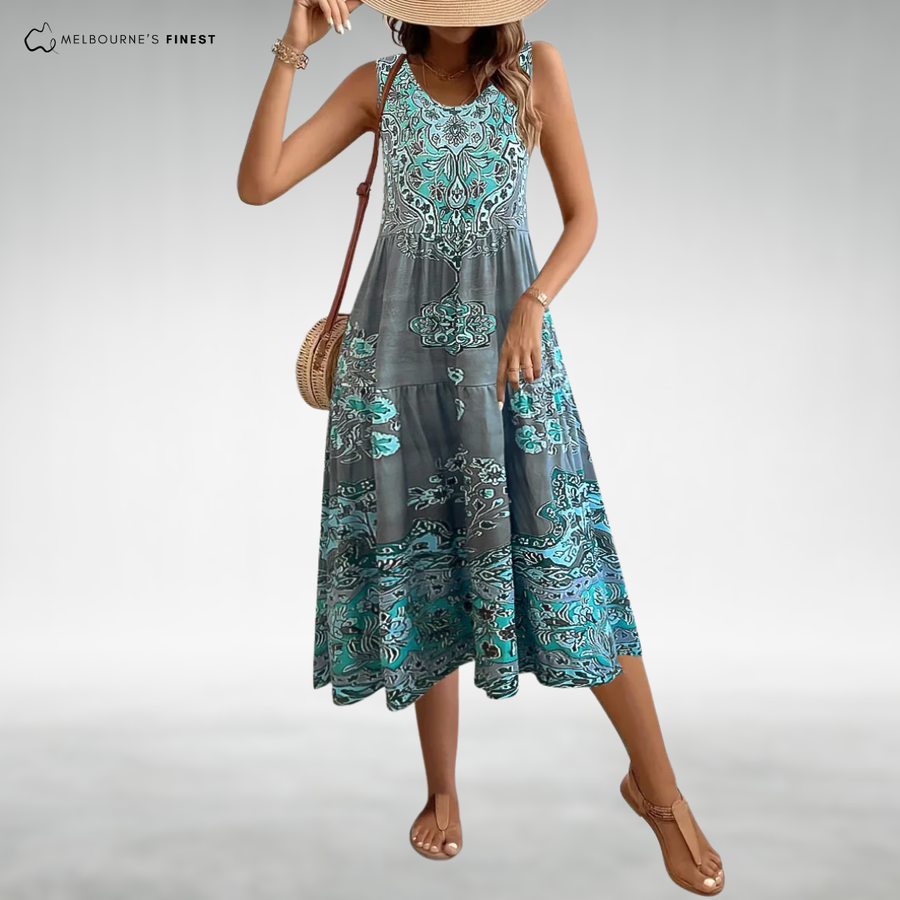 Trudy™ Boho Midi Dress