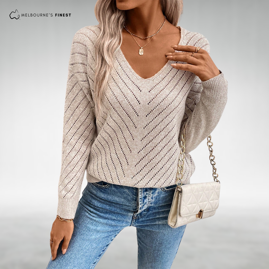 Naomi™ Elegant Knit Jumper
