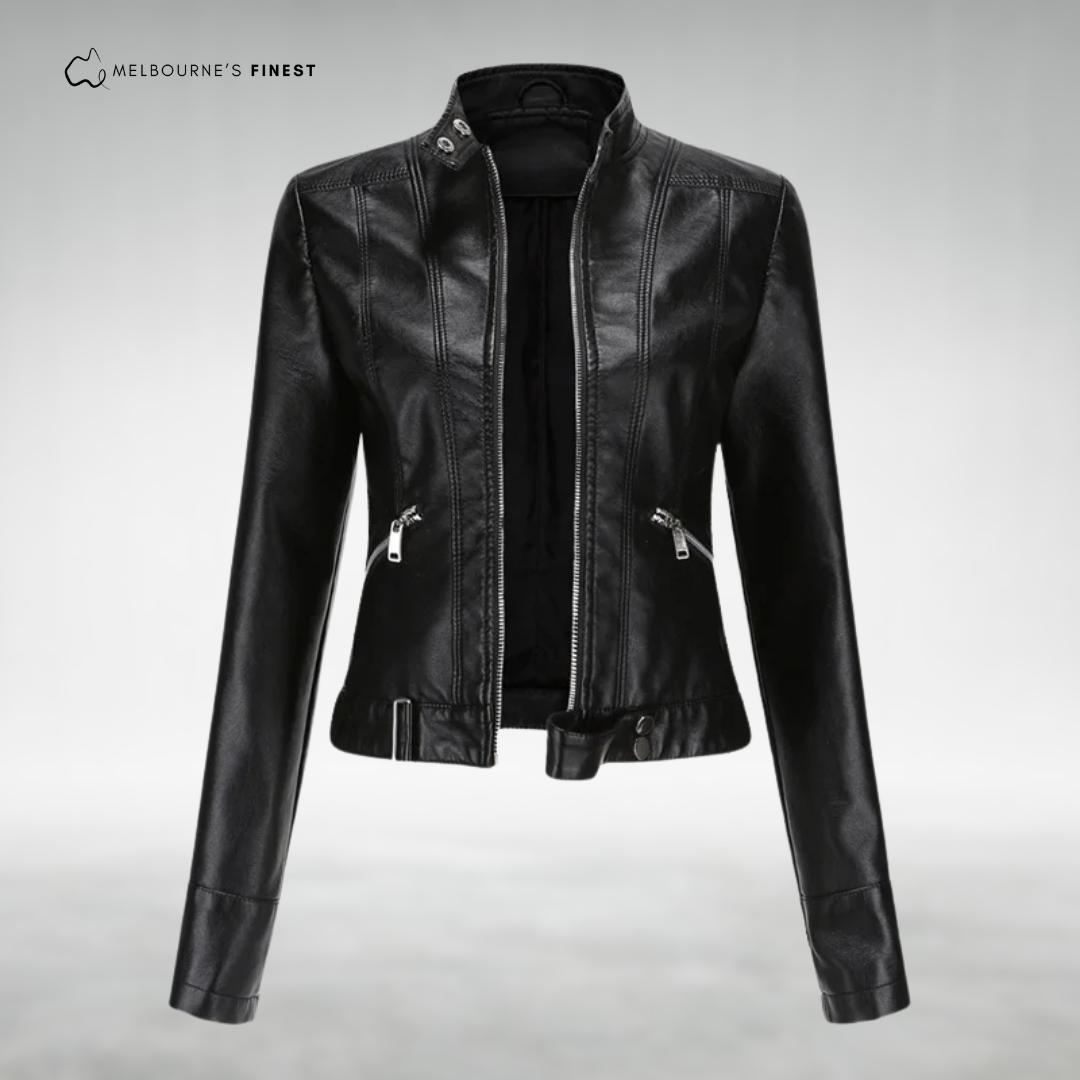 Lacey™ Elegant Leather Jacket