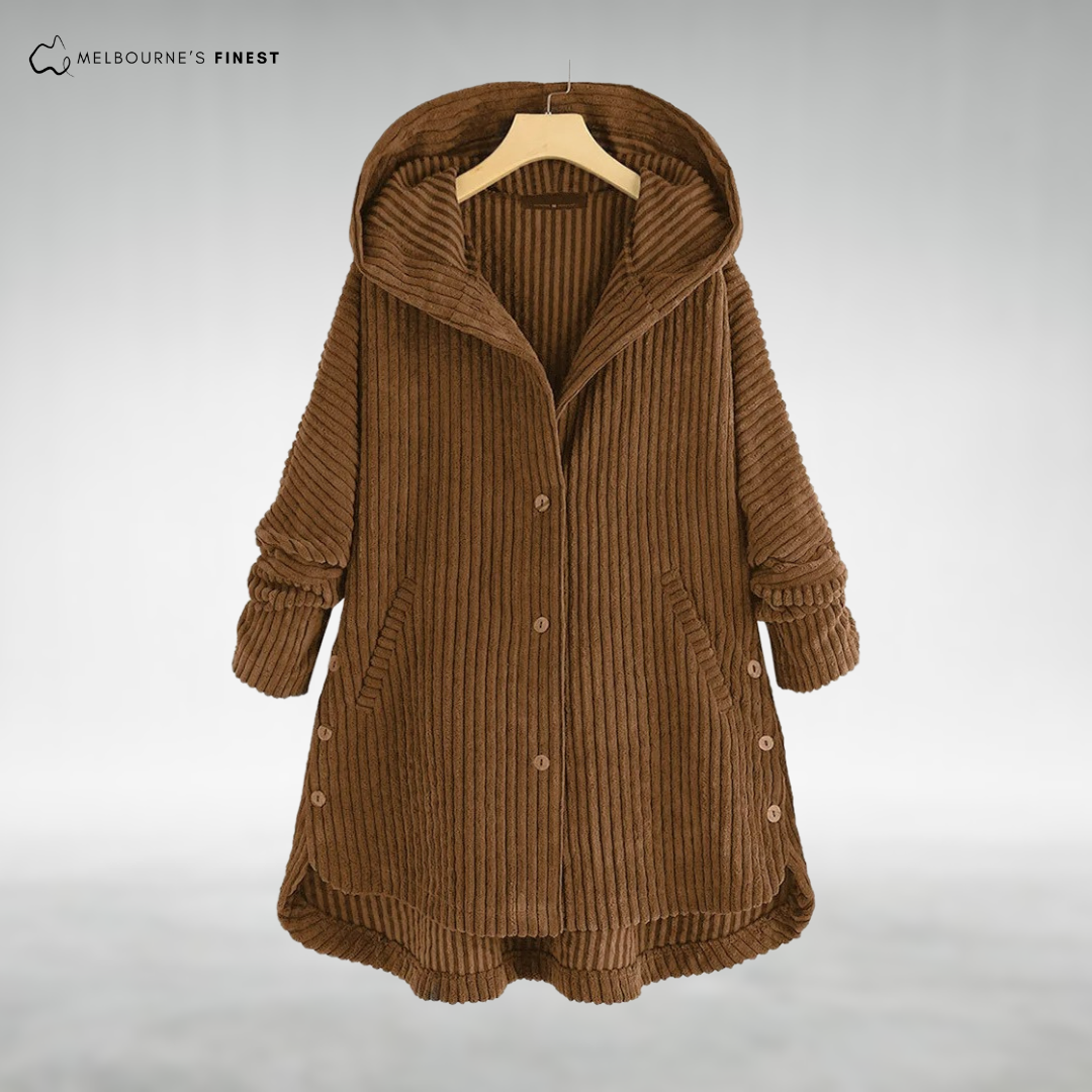 Philippa™ Corduroy Hooded Jacket