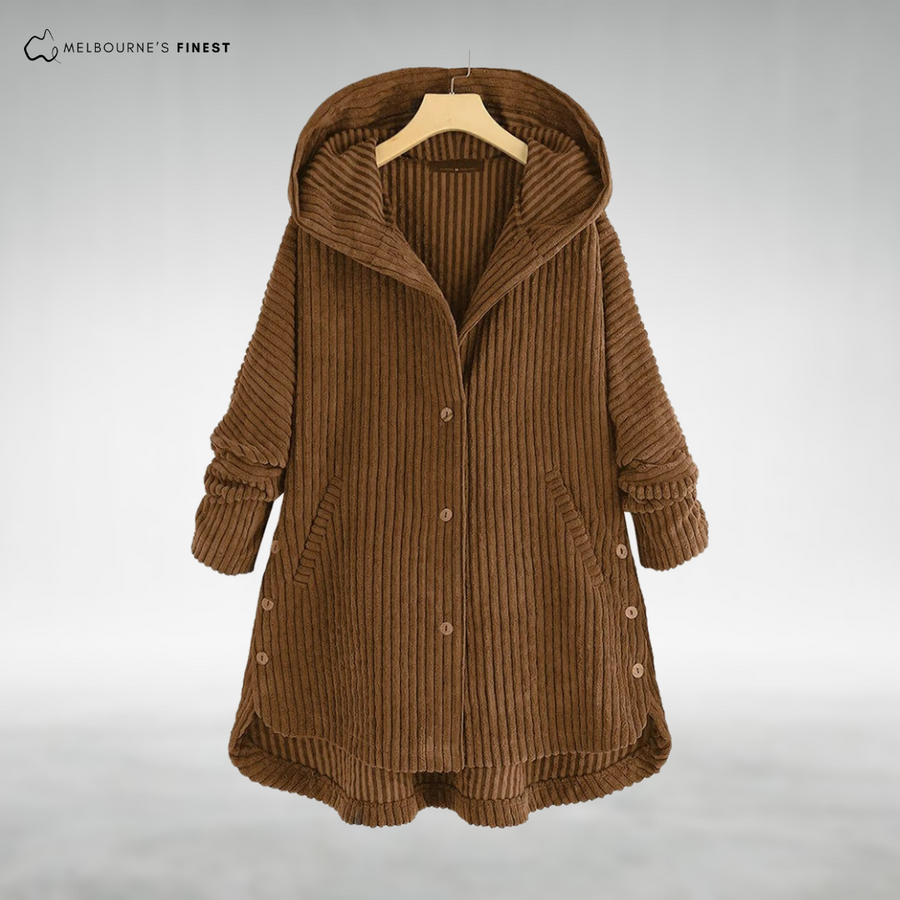 Philippa™ Corduroy Hooded Jacket
