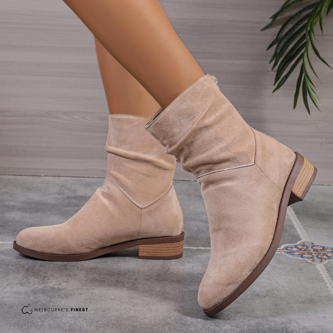 Sherri™ Stylish Women's Zipper Boots