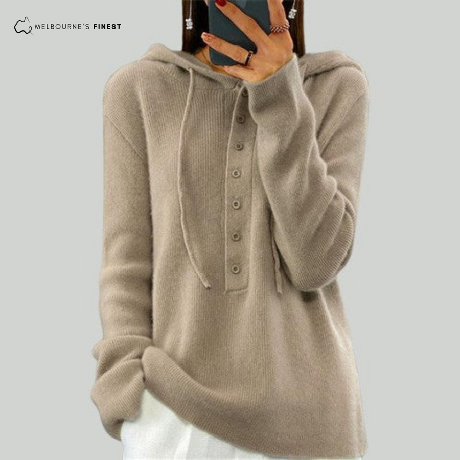 Isabel™ Comfy Women's Knit Hoodie