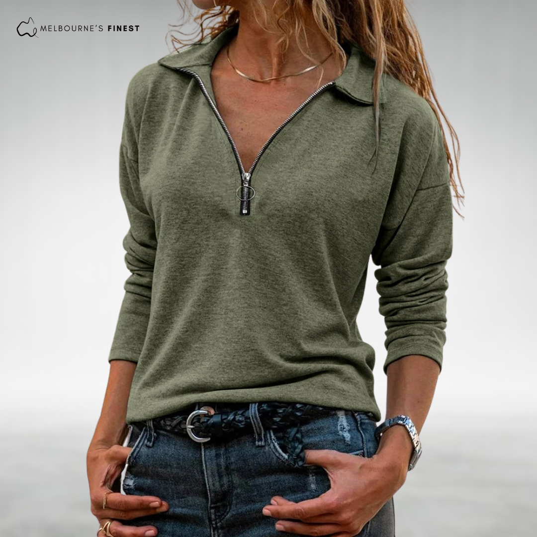 Julie™ Cozy Half-Zip Jumper