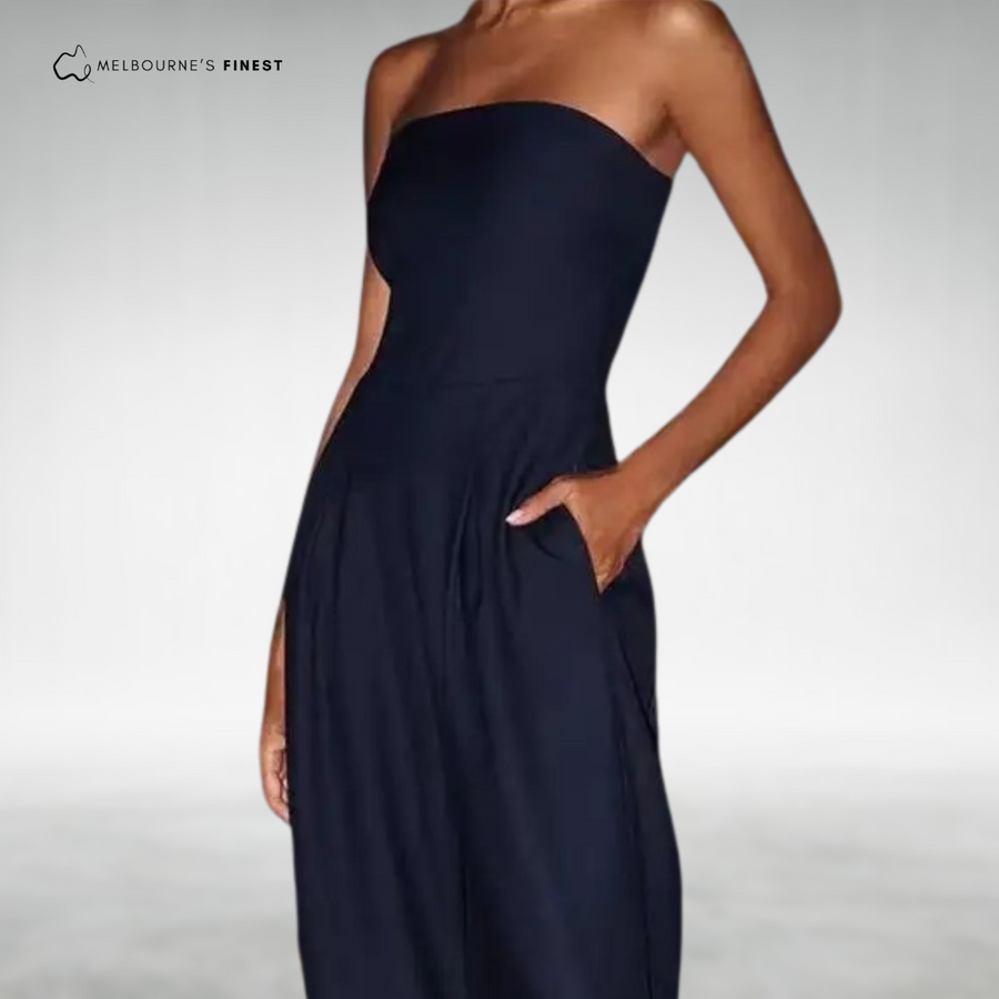 Cecelia™ Strapless Wide-Leg Jumpsuit