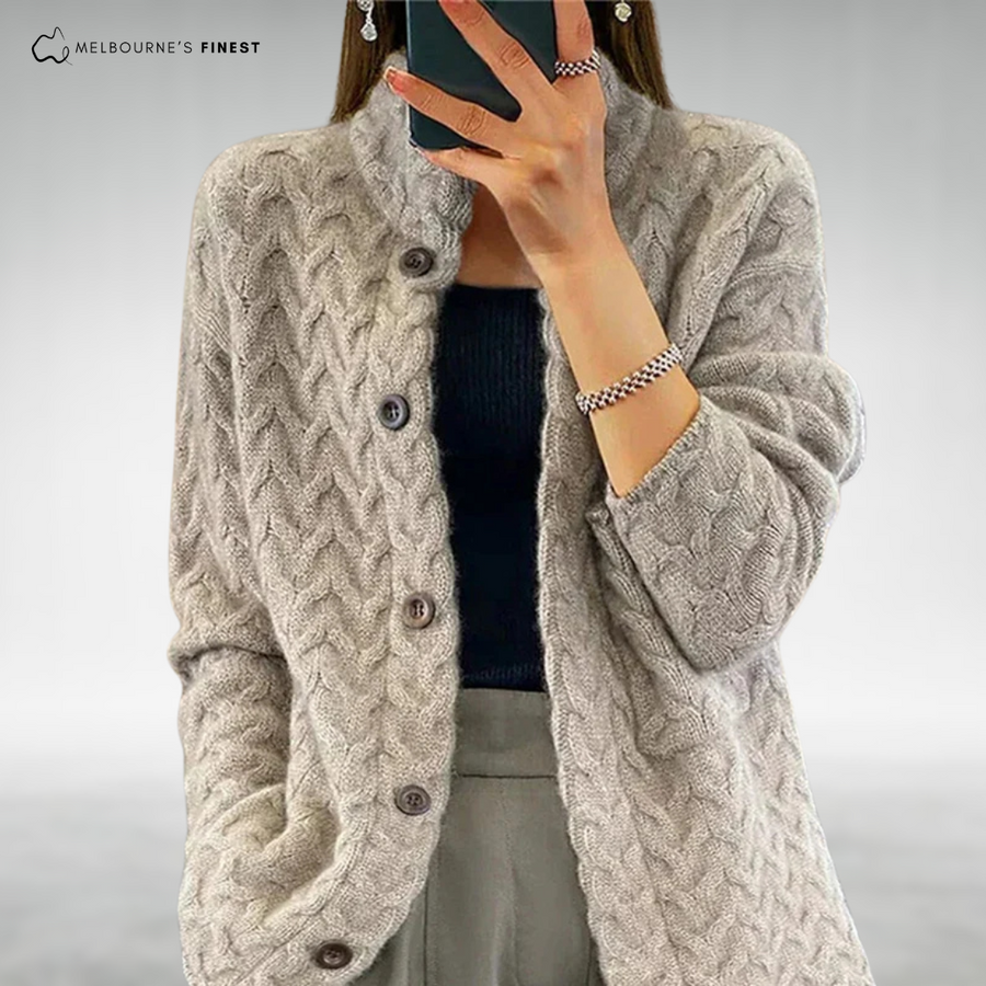 Ally™ Soft Knit Button Cardigan