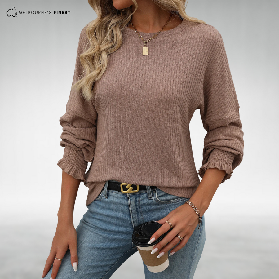 Anna™ Cozy Ribbed Jumper