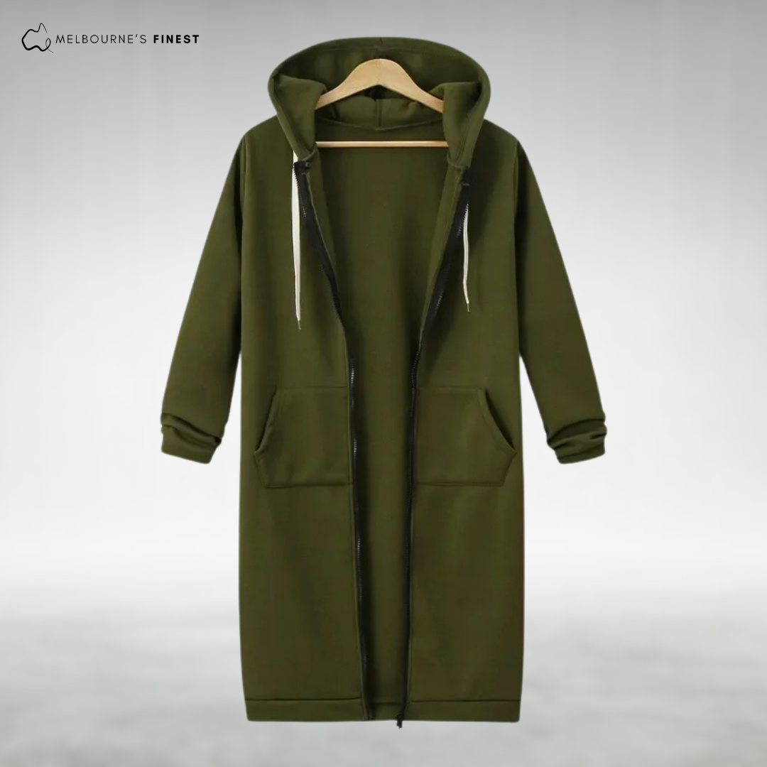 Kiera™ Longline Zip Hoodie