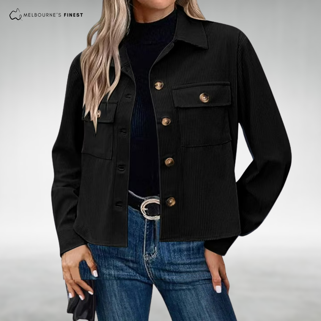 Fiona™ Stylish Corduroy Jacket
