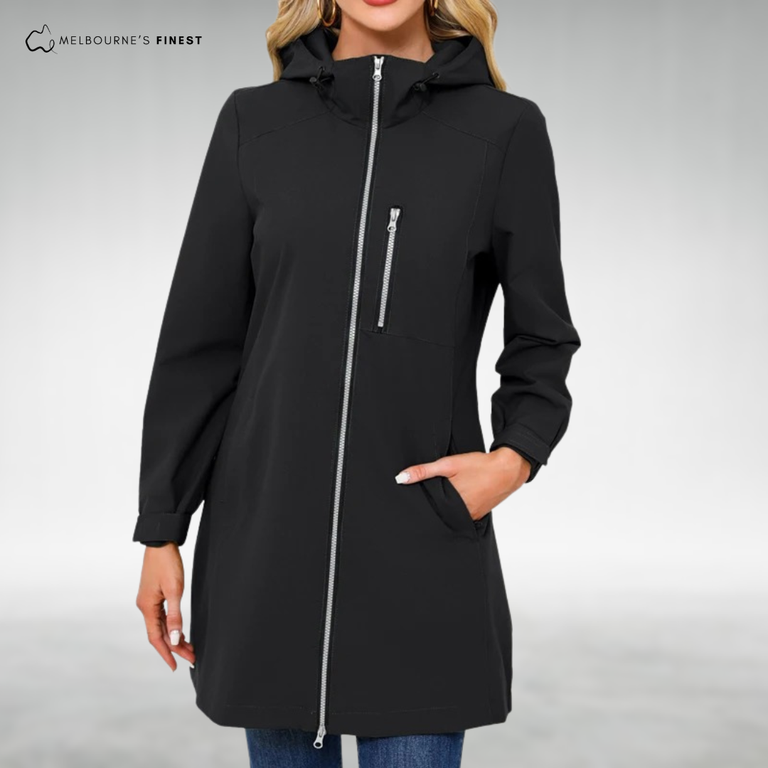 Helen™ Women's Waterproof Long Jacket