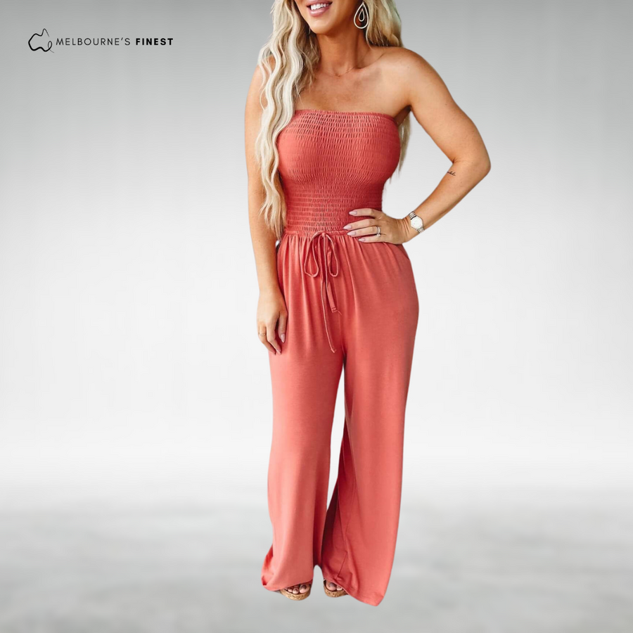 Bertie™ Boho Chic Strapless Jumpsuit