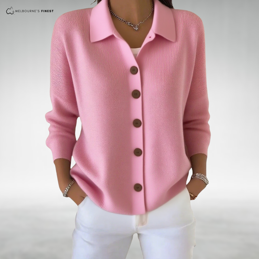 Eliza™ Cozy Button Cardigan