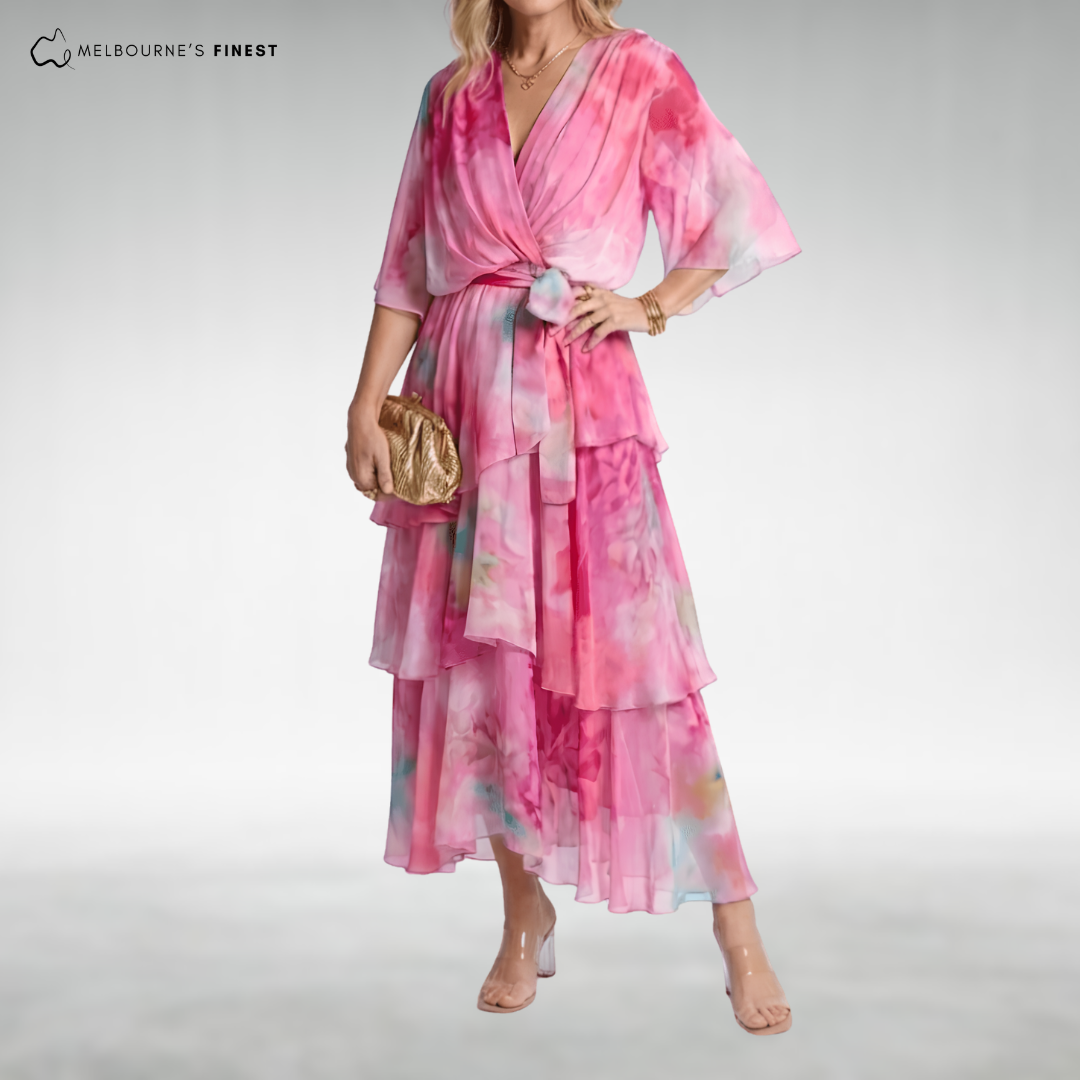 Ivana™ Elegant Midi Dress