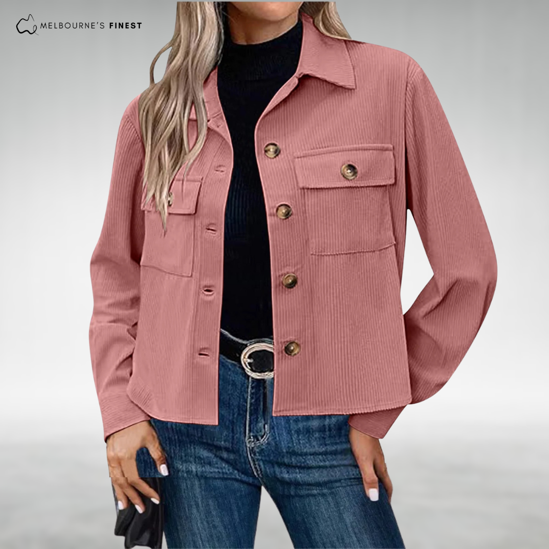 Fiona™ Stylish Corduroy Jacket