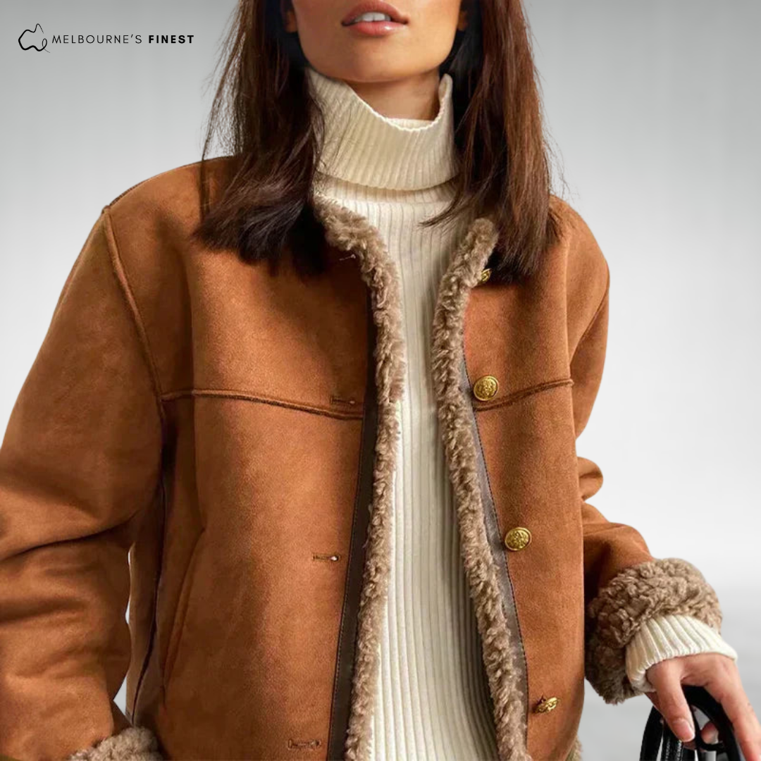 Jennie™ Elegant Shearling Jacket