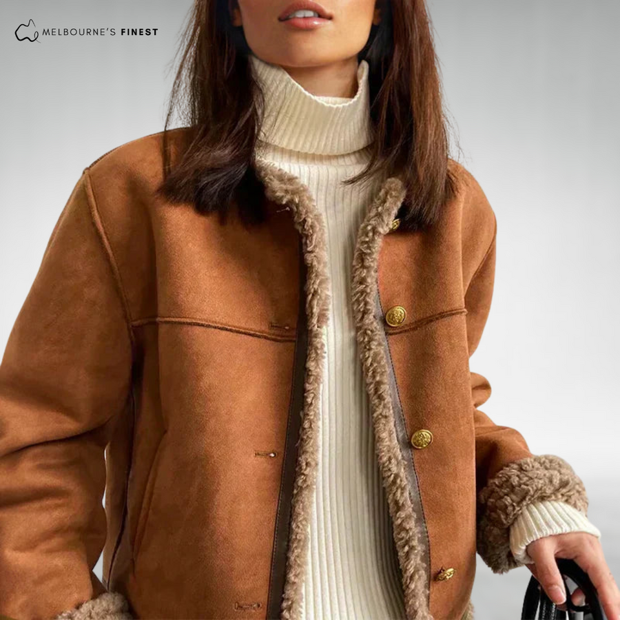 Jennie™ Elegant Shearling Jacket