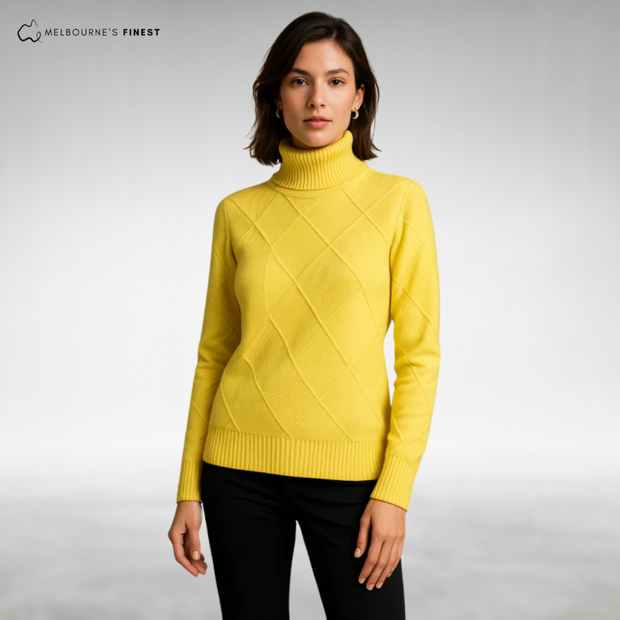 Sienna™ Elegant Knit Turtleneck