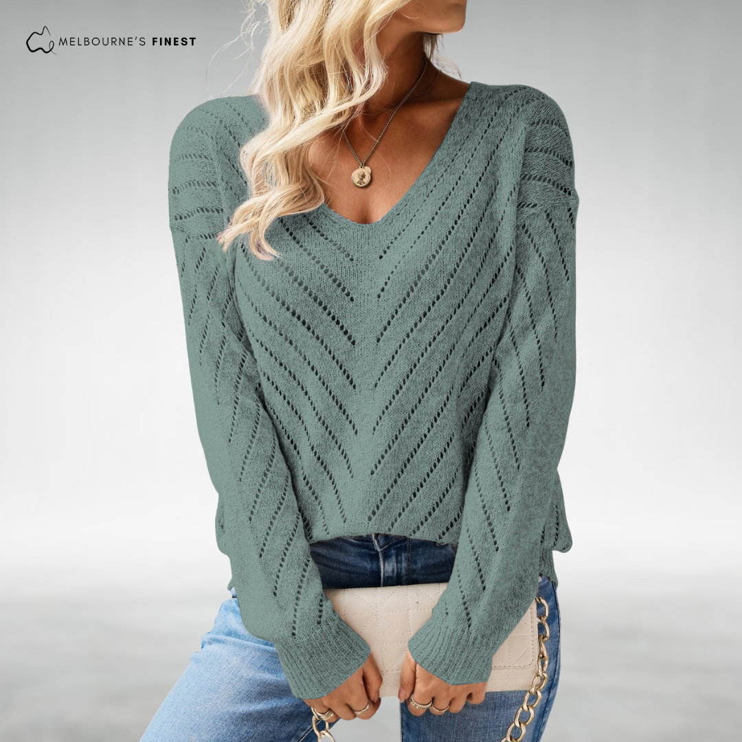 Naomi™ Elegant Knit Jumper