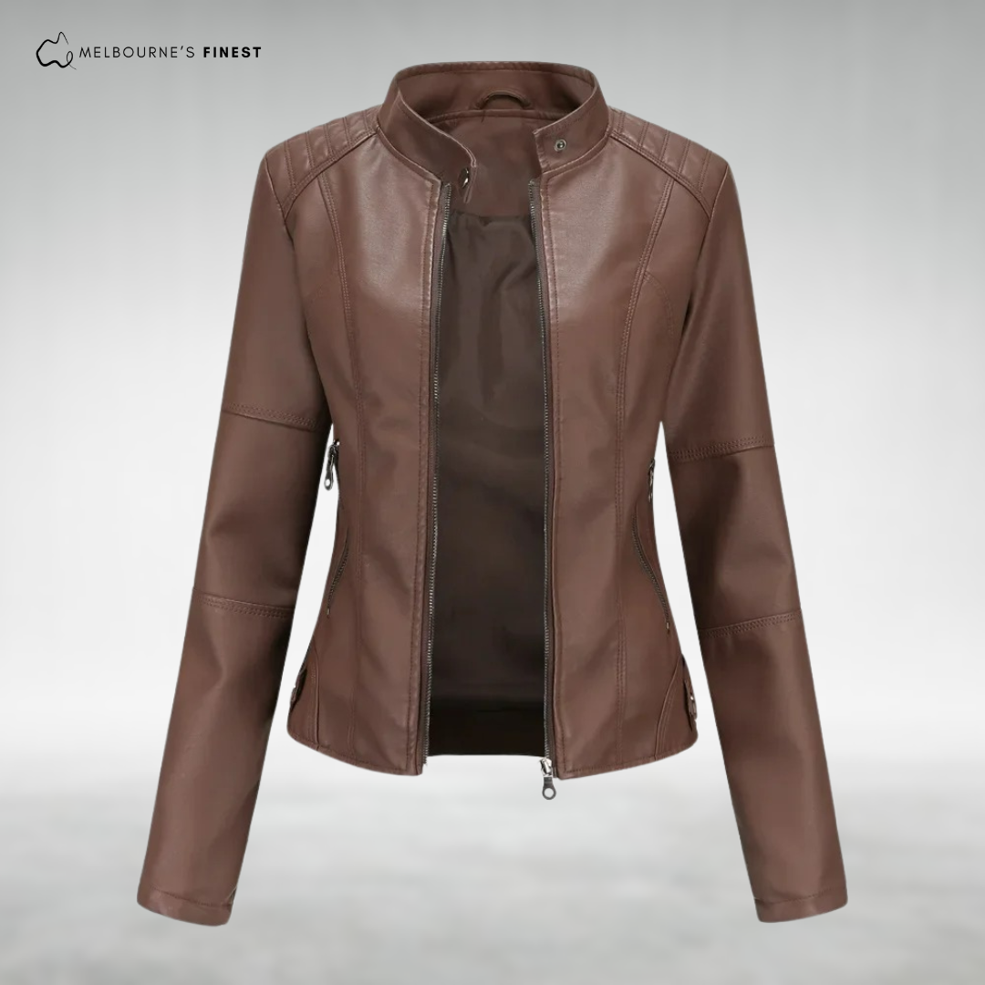 Ofelia™ Stylish Leather Jacket