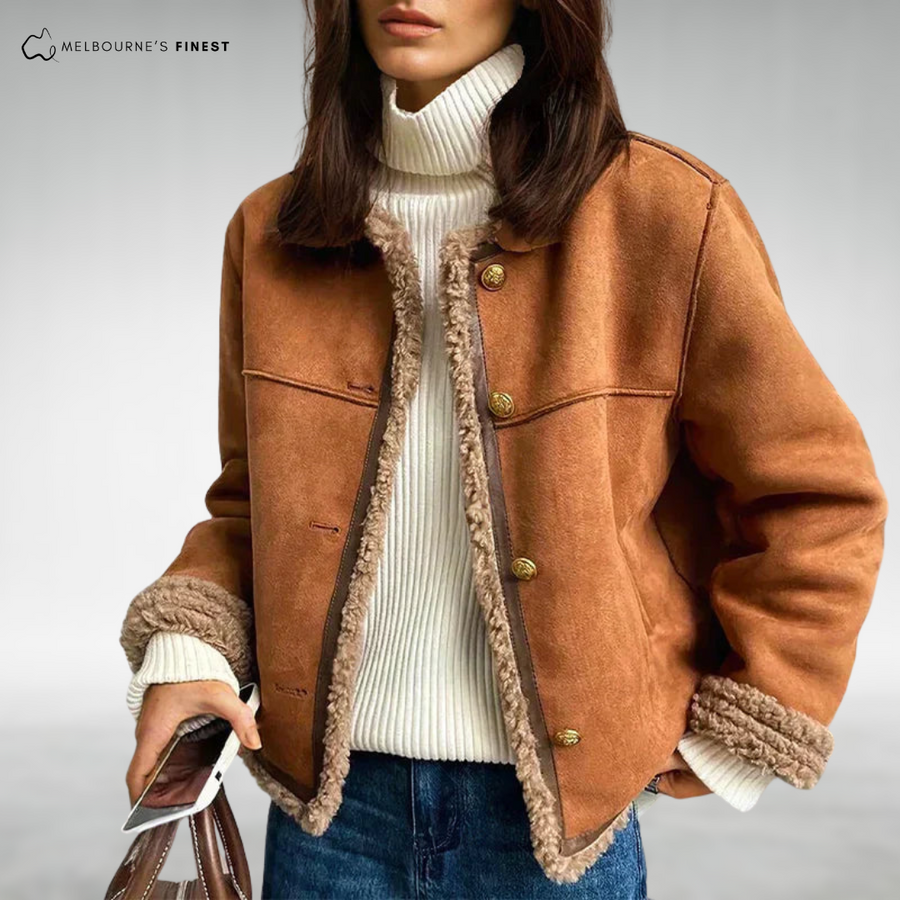Jennie™ Elegant Shearling Jacket