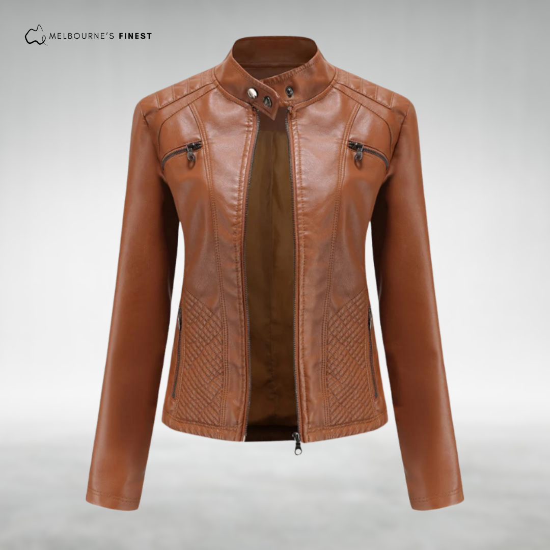 Robyn™ Stylish Leather Jacket