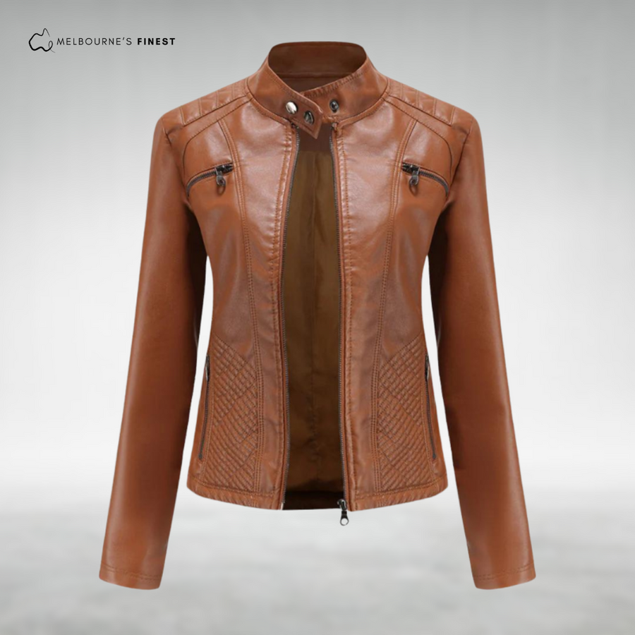 Robyn™ Stylish Leather Jacket