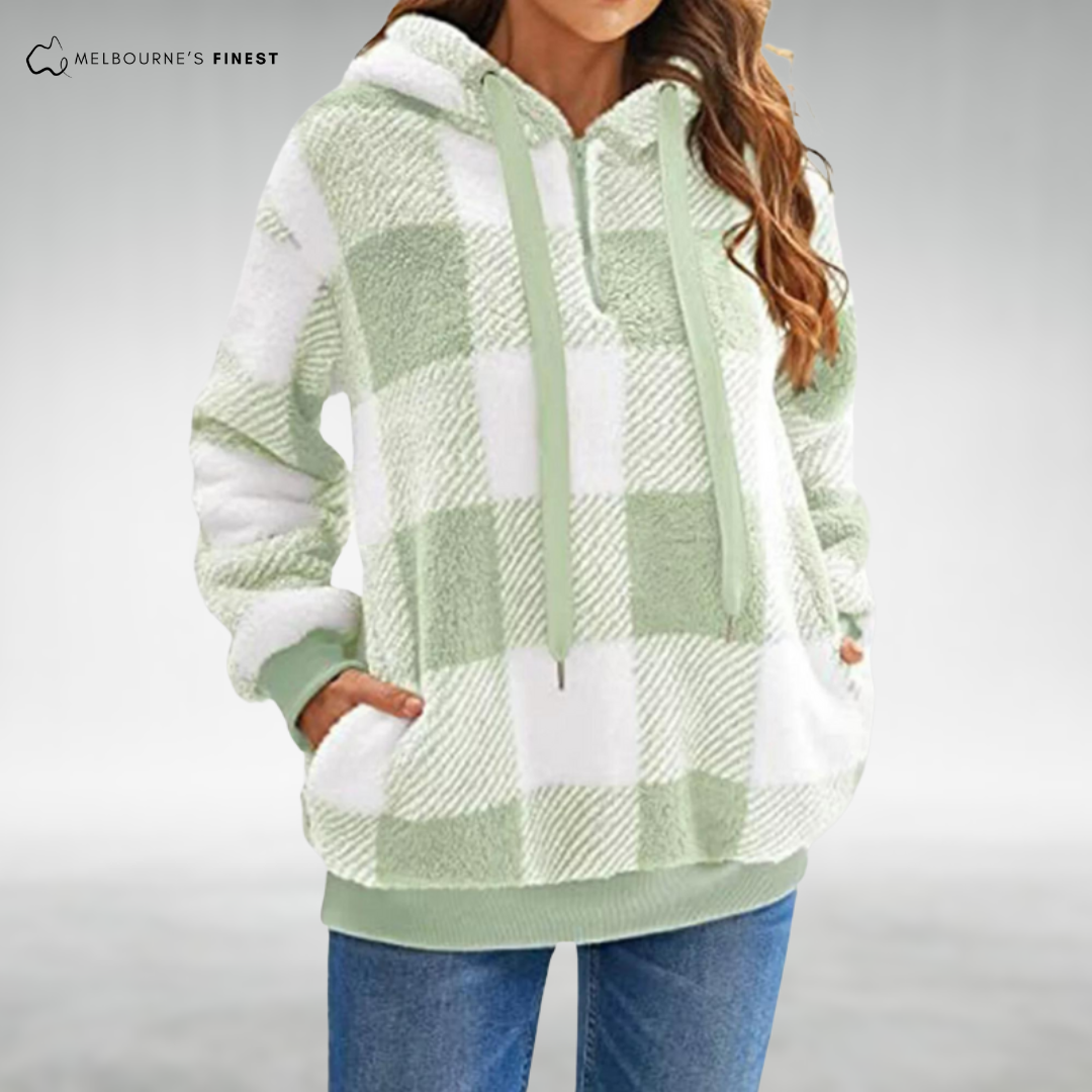 Mariam™ Stylish Half-Zip Sweater