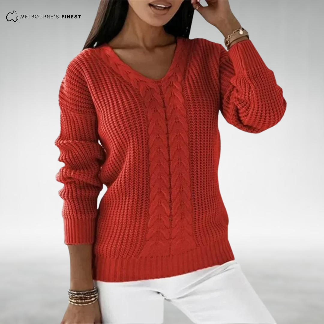 Abbey™ Elegant Knit Jumper