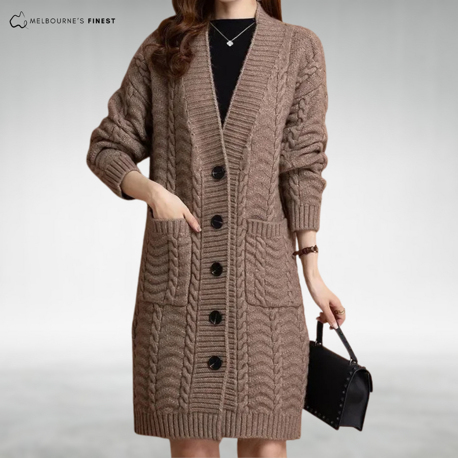 Clara™ Long Knit Cardigan