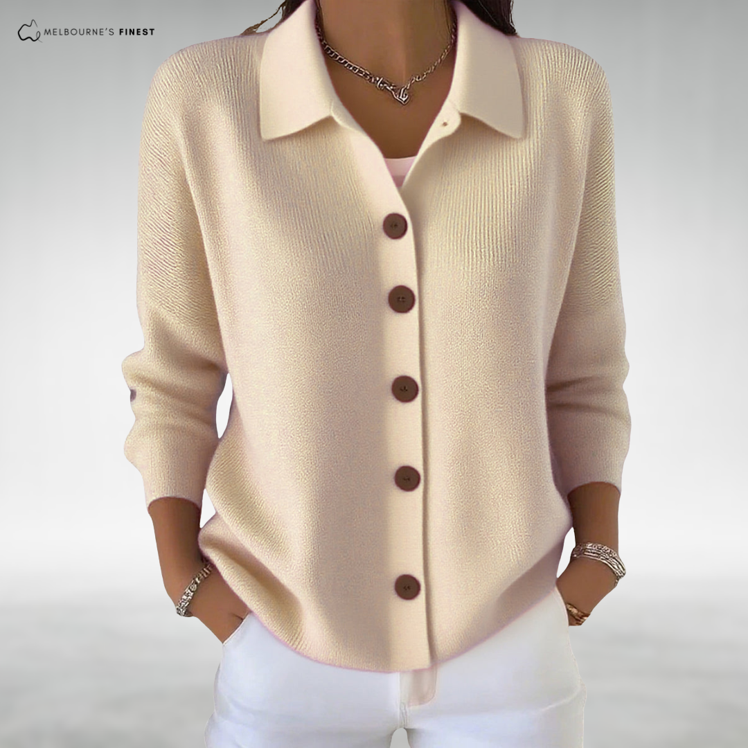 Eliza™ Cozy Button Cardigan