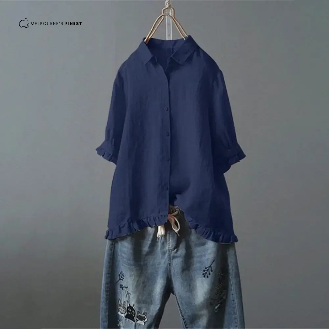 Silvia™ Elegant Women's Blouse