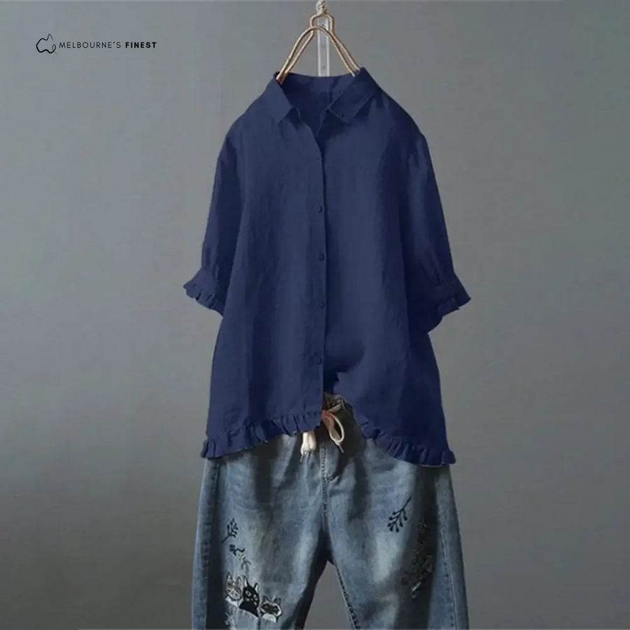 Silvia™ Elegant Women's Blouse