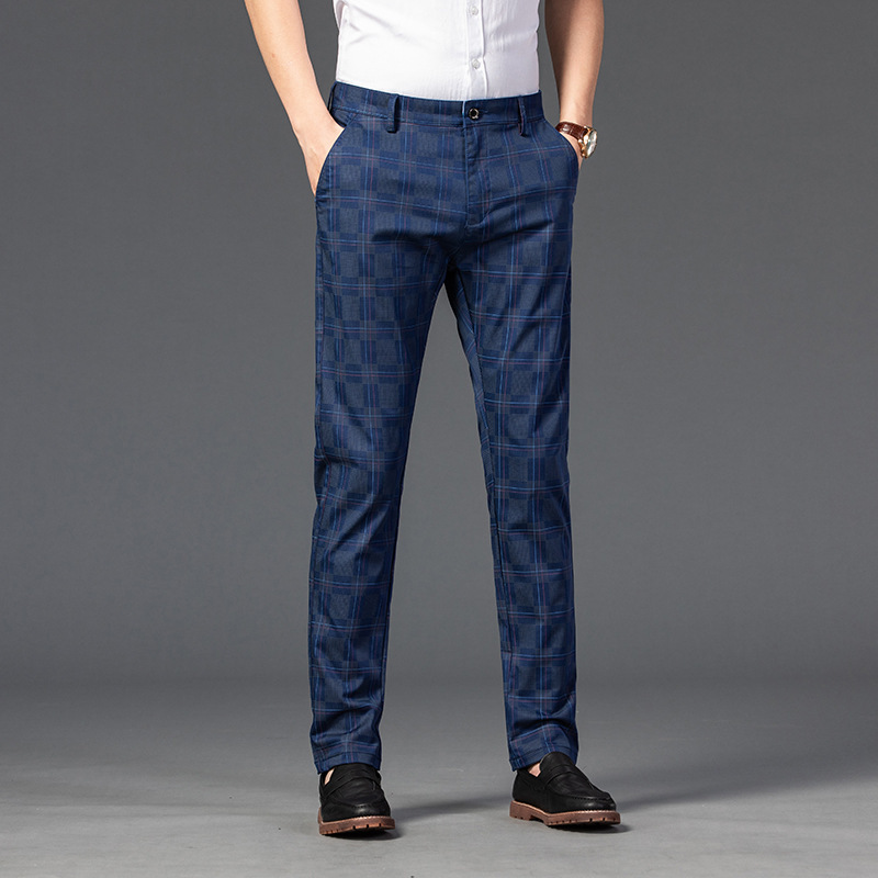 Sebastien Checkered Trousers
