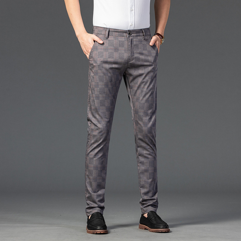 Sebastien Checkered Trousers