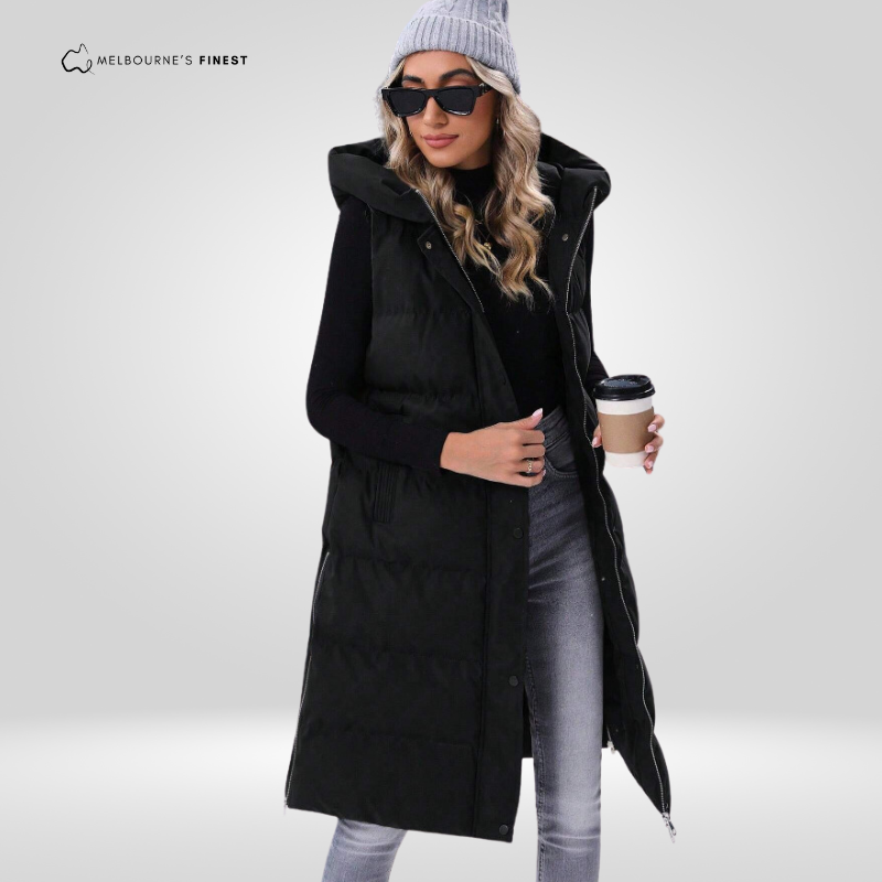 Francesca™ Sleeveless Long Women's Coat