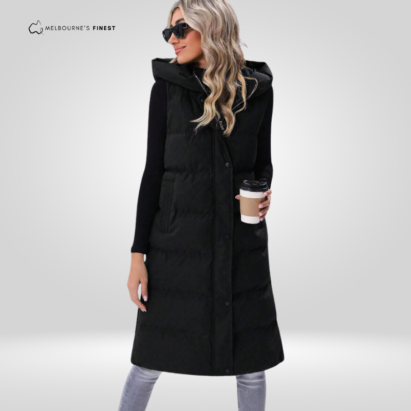 Francesca™ Sleeveless Long Women's Coat
